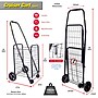 Dbest Cruiser Cart Sport Foldable Rolling Shopping Cart, Black (01-935)~#|#~D356B3EC-1B31-406B-983D0D488F700F7B_sc7