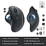Logitech ERGO M575 Wireless Ergonomic Trackball Mouse, Black (910-007026)~#|#~D358F84C-4BAB-4C0D-B6F9B94AEDB447ED_sc7