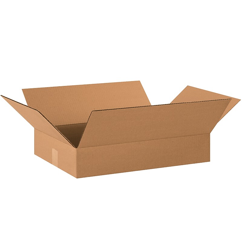 20" x 14" x 3" Shipping Boxes, 32 ECT, 25/Bundle (20143) image 1