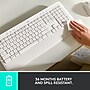 Logitech Signature K650 Wireless Keyboard with Wrist Rest, Off-White (920-010962)~#|#~D35EB254-0FD4-4410-BAE9FB0C91AC931E_sc7