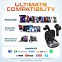 Delton T50 True Wireless Noise Canceling Bluetooth Earbuds, Black (DHBT50)~#|#~D360EBF0-AA07-48EE-B965885677734BF0_sc7