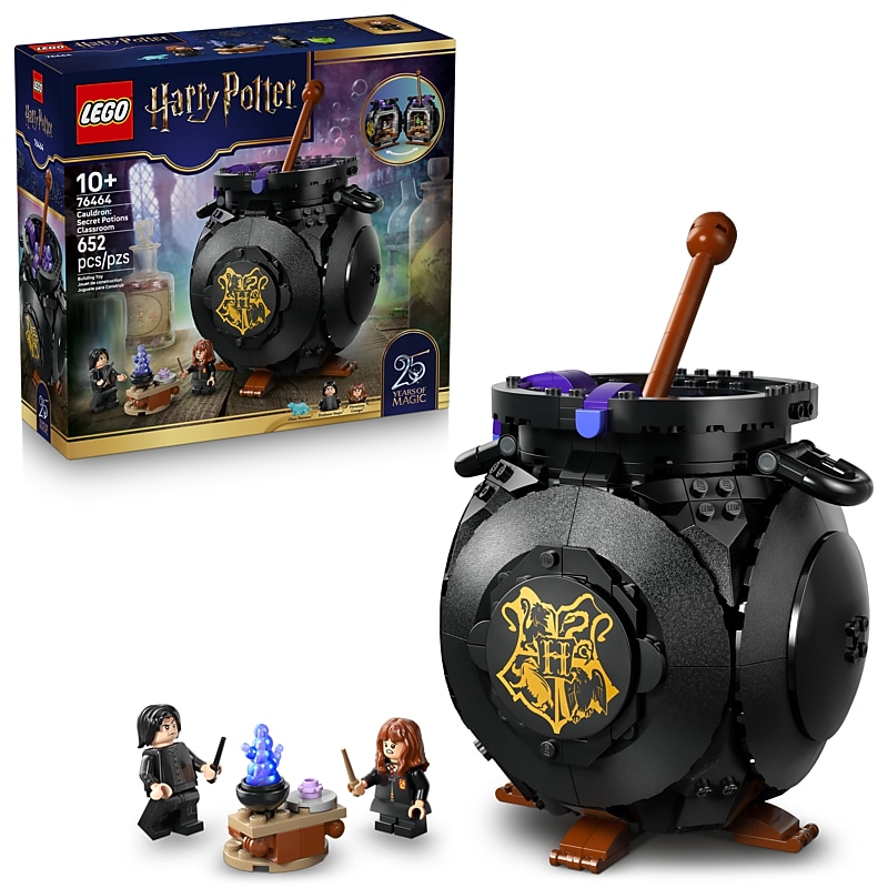 LEGO Harry Potter Cauldron: Secret Potions Classroom Building Set, 652 Pieces (76464) image 1