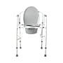 Medline Bedside Commode, Drop-Arm, Without Backrest, Steel Frame, 350 lb. Capacity (G1-301DX1)~#|#~D3674840-281B-4ACB-98C79F902CC6624F_sc7
