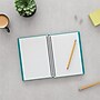 Staples Premium 2-Subject Notebook, 6" x 9.5", College Ruled, 100 Sheets, Teal (ST58328)~#|#~D3681CEB-9547-479C-82116B82BBB061AB_sc7