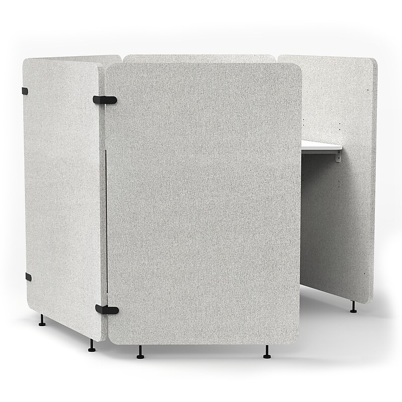 Luxor RECLAIM 5-Panel Acoustic Work Pod (RCLMWP5) image 1