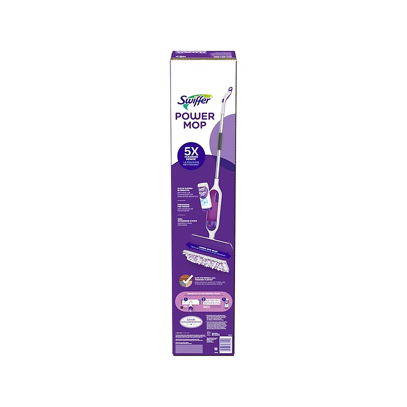Swiffer PowerMop Starter Kit, Fresh Scent (07242) image 1