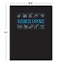 Global Printed Products Business Expense Accounting Journal, 8.5" x 11", Black/Blue, (GPP-0116)~#|#~D36F3065-CF0E-4122-8E044043D3922838_sc7