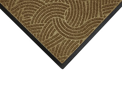 M + A Matting WaterHog Plus Commercial Wiper/Scraper Entrance Floor Mat, Cleated, 2′ x 3′, Khaki (1857623090) Sansujyuku sansujyuku.com