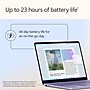 Microsoft Surface 13" Touchscreen Laptop, Copilot+ PC, Snapdragon X Plus, 16GB RAM, 512GB UFS, Windows 11, Violet (EP2-33426)~#|#~D3732A04-EE60-4AF0-8458A1A9FA92A069_sc7