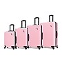 DUKAP Discovery 4-Piece Hardside Spinner Luggage Set, TSA Checkpoint Friendly, Pink (DKDISSMLXL-PNK)~#|#~D37C1F68-955C-443F-A917B2C01D8BF083_sc7