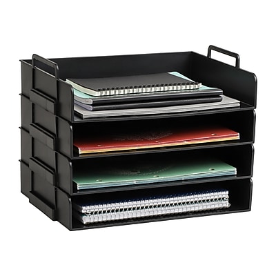 Plateau à Tiroir Extensible Pour Bureau - Organisateur De Stylos Et Fournitures - Noir - 25,4 à 40,6 Cm - 4