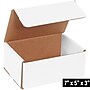 7" x 5" x 3", Corrugated Mailers, White, 50/Bundle (M753)~#|#~D37F656B-437F-4783-BFBEAD762D703226_sc7