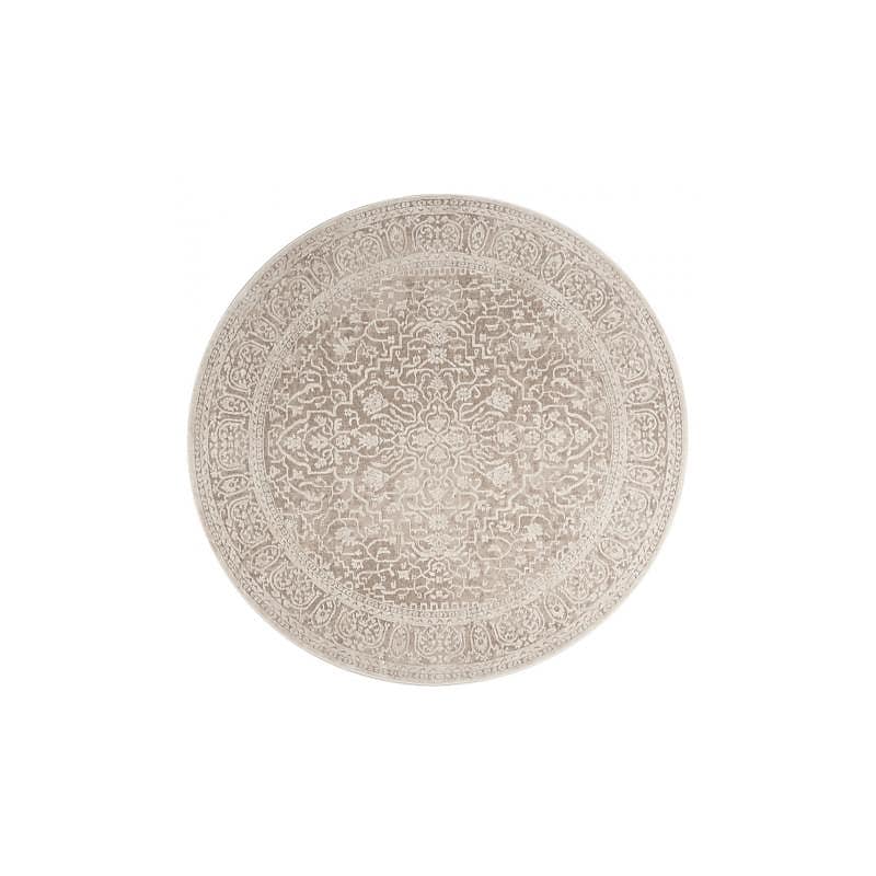 Safavieh Reflection Collection 8' Round Indoor Area Rug, Machine Made, Beige/Cream (RFT670A-8R) image 1