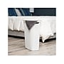 Mind Reader 10.57-Gallon Hamper with Lid, Plastic, White (40FABHAMP-WHT)~#|#~D384B81E-8C30-430B-88568A53A5EA7061_sc7