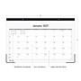 2027 Blue Sky Enterprise 17" x 11" Monthly Desk Pad Calendar, Black/White (111293-27)~#|#~D38ECC42-F6E4-43CF-8EB41D4105943F58_sc7