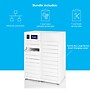 Luxor Kwik IQ Pro Lockable 20-Unit Electronics Storage Cabinet, White Steel (KBSL108)~#|#~D38F1504-E5AA-44FD-A55D4F4DBFED4340_sc7