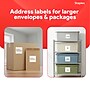 Staples Laser/Inkjet Shipping Labels, 3-1/3" x 4", White, 6 Labels/Sheet, 100 Sheets/Pack (ST18061-CC)~#|#~D3925E7F-AFEE-4014-AEF6DC33AD75B251_sc7