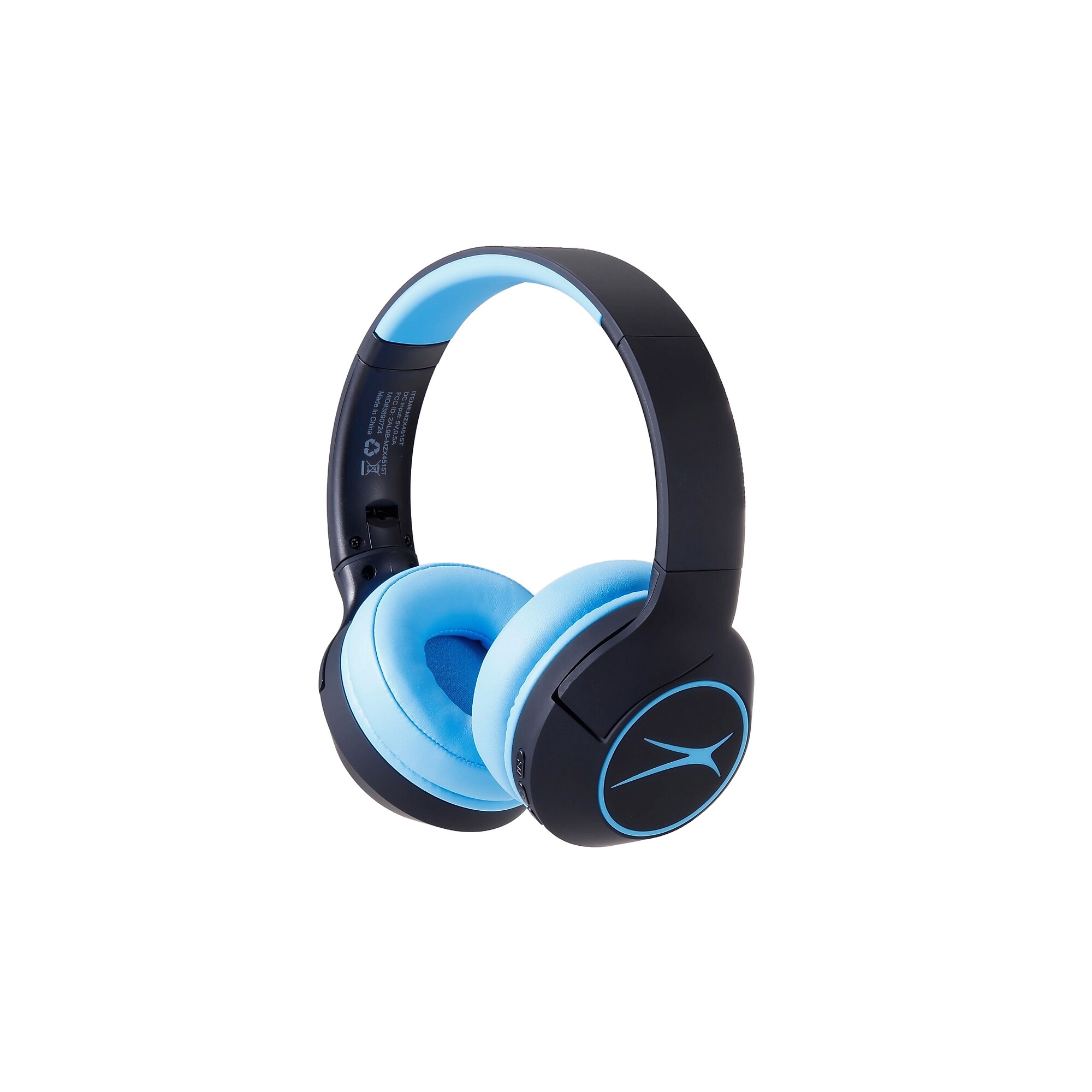 Altec Lansing Kid Safe Pro ANC Wireless Headphone with Tracker, Blackout Blue (MZX4515T-BOBLU) Sansujyuku sansujyuku.com