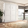 Bestar Pur 65W Queen Size Murphy Bed for Multipurpose Room, White (26184-17)~#|#~D3981B9D-57E5-4734-A5F280EB0C6A64F3_sc7