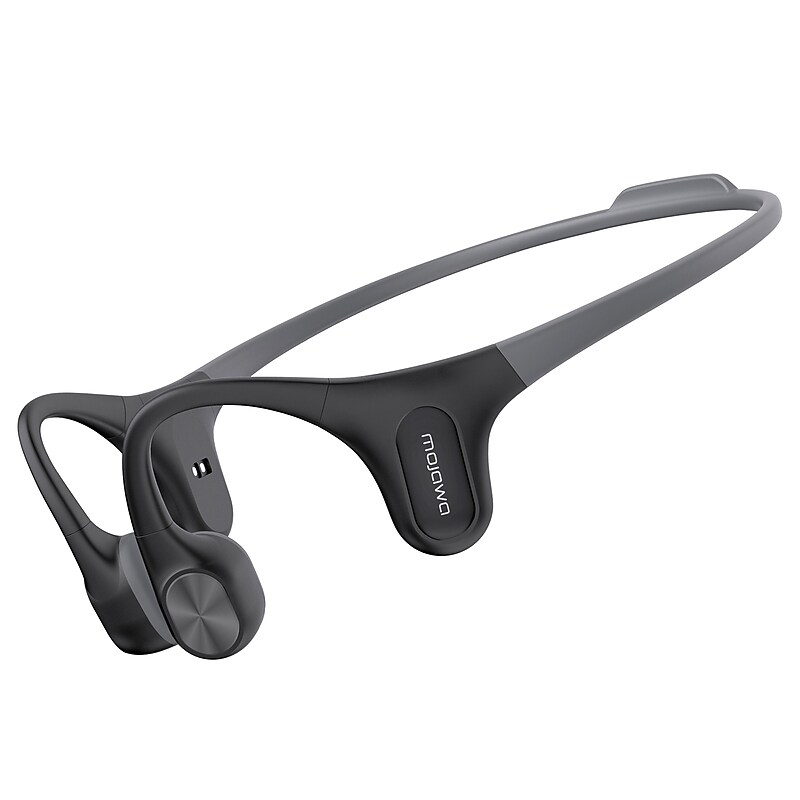 Mojawa Run Air/Mojo 2 Wireless Bone-Conduction Open-Ear Waterproof Headphones, Bluetooth, Black (RA-BK-GL-01) image 1
