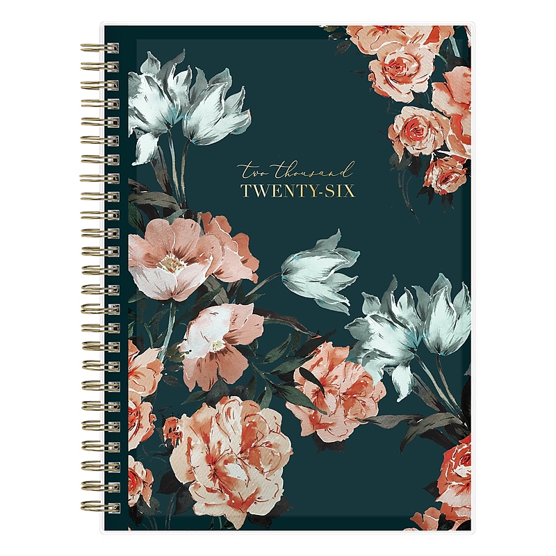 2026 Blue Sky Life Note It Dania 5.875" x 8.625"  Weekly & Monthly Planner, Plastic Cover, Multicolored (139478-26) image 1