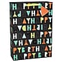 Party City Patterned Letter Birthday Large Gift Bag, Multicolored (AM170615-NS)~#|#~D3A2825A-228A-400D-80163982CE410DD4_sc7
