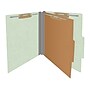 Medical Arts Press Pressboard Classification Folder, 1-Divider, 2" Expansion, Letter Size, Pale Green, 10/Box~#|#~D3A3E526-F331-4002-AC23078652521577_sc7