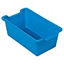 Deflect-O Polypropylene Storage Bin, 5.06" x 13.24" x 8.05", Blue (39510BLU)~#|#~D3A7D27E-8578-4F27-953FA1B06FD9C733_sc7