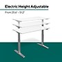 Workplace 2.0 55"W Electric Rectangular Adjustable Standing Desk with Micro Movements, White (WP62092)~#|#~D3A8FDC7-35DC-4CB4-85E7B586403CA73F_sc7