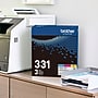 Brother TN-331 Cyan/Magenta/Yellow Standard Yield Toner Cartridge, 3/Pack   (TN3313PK)~#|#~D3B2FD63-8B89-4C05-A6263A3035BA3BA3_sc7