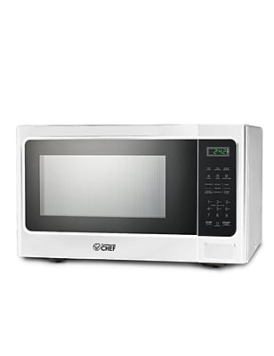 Commercial Chef 1.3 Cu. Ft. Countertop Microwave, White (CHM13MW6) Simolary simolary.com