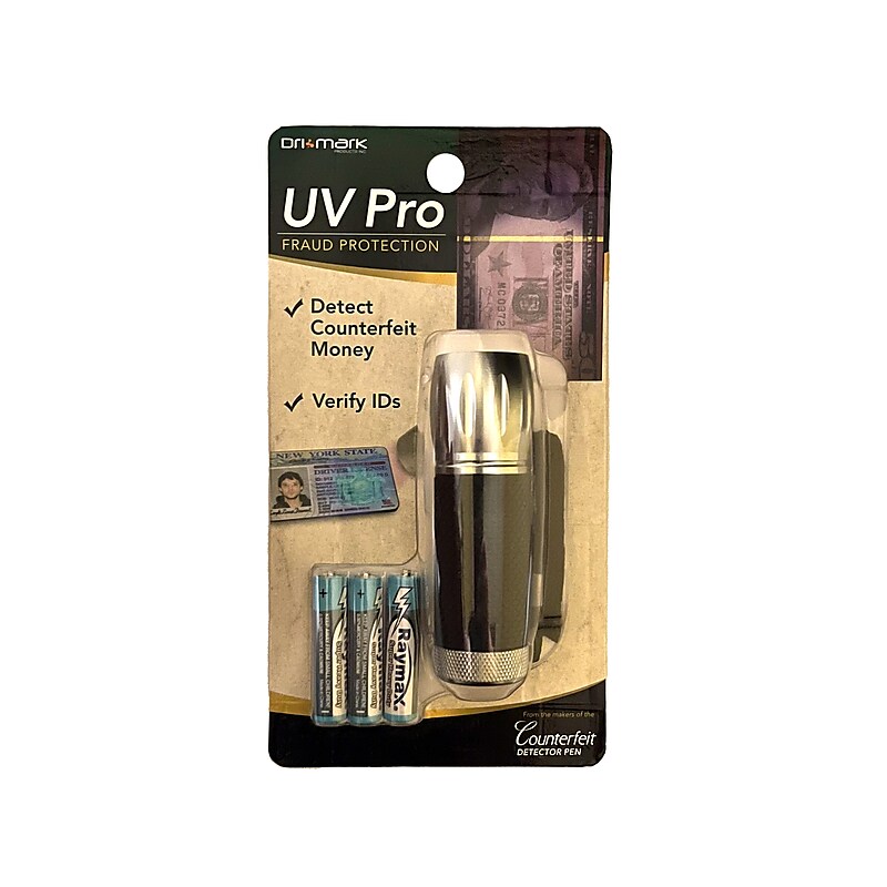 Dri Mark UV Pro Counterfeit Detection Flashlight (UVPROPLUS-B) image 1