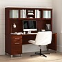 Bush Home Somerset 72"W Office Desk with Drawers and Hutch, Hansen Cherry (SET018HC)~#|#~D3B83B5C-A16D-4C79-9F5C6D981E37BFC7_sc7