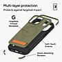 ZAGG Sedona Snap MagSafe Phone Case for Apple iPhone 17, Shock Absorbing, Sea Kelp (702319146)~#|#~D3BE4FB4-19BF-4709-9EADA09B9BFBD2A2_sc7
