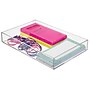 iDESIGN Small Stackable Plastic Storage Bin, Clear (42290)~#|#~D3C039AB-2257-4297-A167CDEDF8476AD8_sc7
