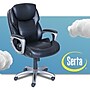Serta My Fit Ergonomic Bonded Leather Swivel Executive Chair, Black (CHR100015)~#|#~D3C03A3F-D1E7-43AF-A54E49C5888DABB4_sc7