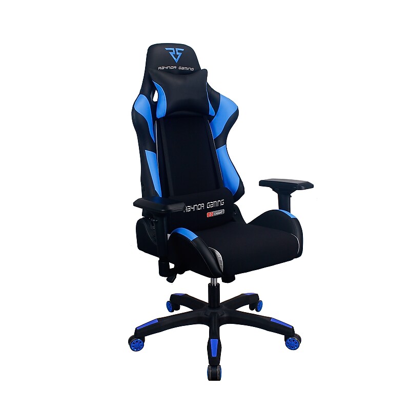 Raynor Group Energy Pro Series Fabric/Polyurethane Gaming Chair, Black/Blue (G-EPRO-BLU) image 1