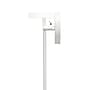 Lalia Home 1-Light 9.25" Farmhouse Hanging Cylindrical Clear Glass LED Pendant Fixture with Accents, White (LHP-3002-WH)~#|#~D3C6DD42-0E79-4A02-A0A834A992926C0E_sc7