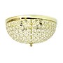 Lalia Home Crystal Glam 2 Light Ceiling LED Flush Mount, Gold (LHM-2000-GL)~#|#~D3CACE51-FCE1-4D83-B286A11269DB7B91_sc7