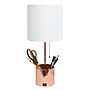 Creekwood Home 18.5" LED Table Lamp with USB Port, Rose Gold (CWT-1007-RG)~#|#~D3CBF1F2-33D5-4222-9CBF0826380D8559_sc7