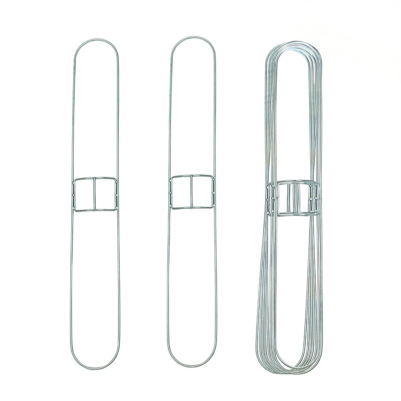 BISON LIFE 48" Metal Dust Mop Frame, Silver, 12/Pack (BPES-MDMF-48-12) image 1