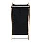 Household Essentials X‑Frame Bamboo Hamper with Washable Black Liner and Foldable Bamboo Frame, Black (HH6540-1)~#|#~D3D2D8EB-CB50-4FFB-9020DF1E9762881A_sc7