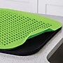 Better Houseware 2-Piece Silicone Drying Mat, Black/Green (BTH3420G)~#|#~D3D4B30A-9CCF-449F-9111F17B43B5A34B_sc7