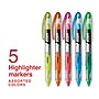 Staples® Hype Stick Highlighters, Chisel Tip, Assorted, 5/Pack (34657-CC)~#|#~D3E02324-7364-4CDC-8D7752ABBD958139_sc7