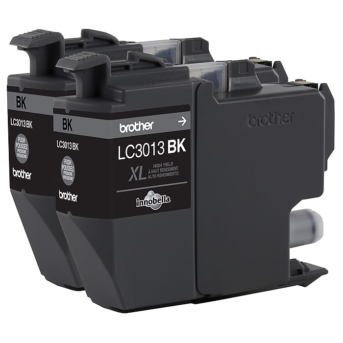 Brother LC30132 Black High Yield Ink Cartridge, 2/Pack (LC30132PKS