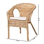 bali & pari Abbey Bohemian Natural Rattan Dining Chair, Natural (248-14054-HiT)~#|#~D3E6BBD9-A312-4A28-A75B1C33AD5CCC73_sc7