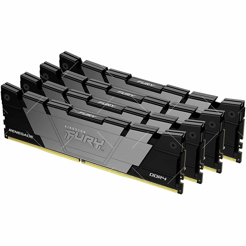 Kingston FURY Renegade 64 GB (4 x 16GB) DDR4 SDRAM Memory (KF436C16RB12K464) image 1