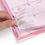 2027 AT-A-GLANCE Paper Flowers 21.75" x 17" Monthly Desk Pad Calendar, Pink/Brown (5035-27)~#|#~D3EBA289-FDB8-4CCE-943828114C6DC6D2_sc7