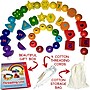 Extasticks Threading Lino Wooden Lacing Beads (EXAE3306)~#|#~D3EDA59B-1F81-4342-B54FAAF40DAD5D6E_sc7