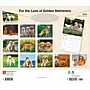 2026 BrownTrout For the Love of Golden Retrievers 14" x 12" Monthly Wall Calendar (9798330707157)~#|#~D3EE1732-99DE-44E7-9DA83E92B4CA1902_sc7